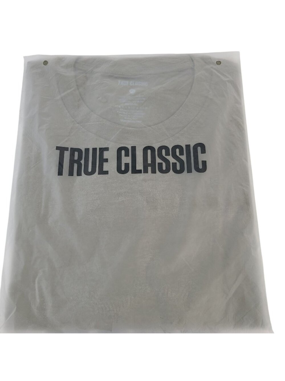 NEW True Classic Men's Sz XL Crew Neck T-Shirt Heather Military Green